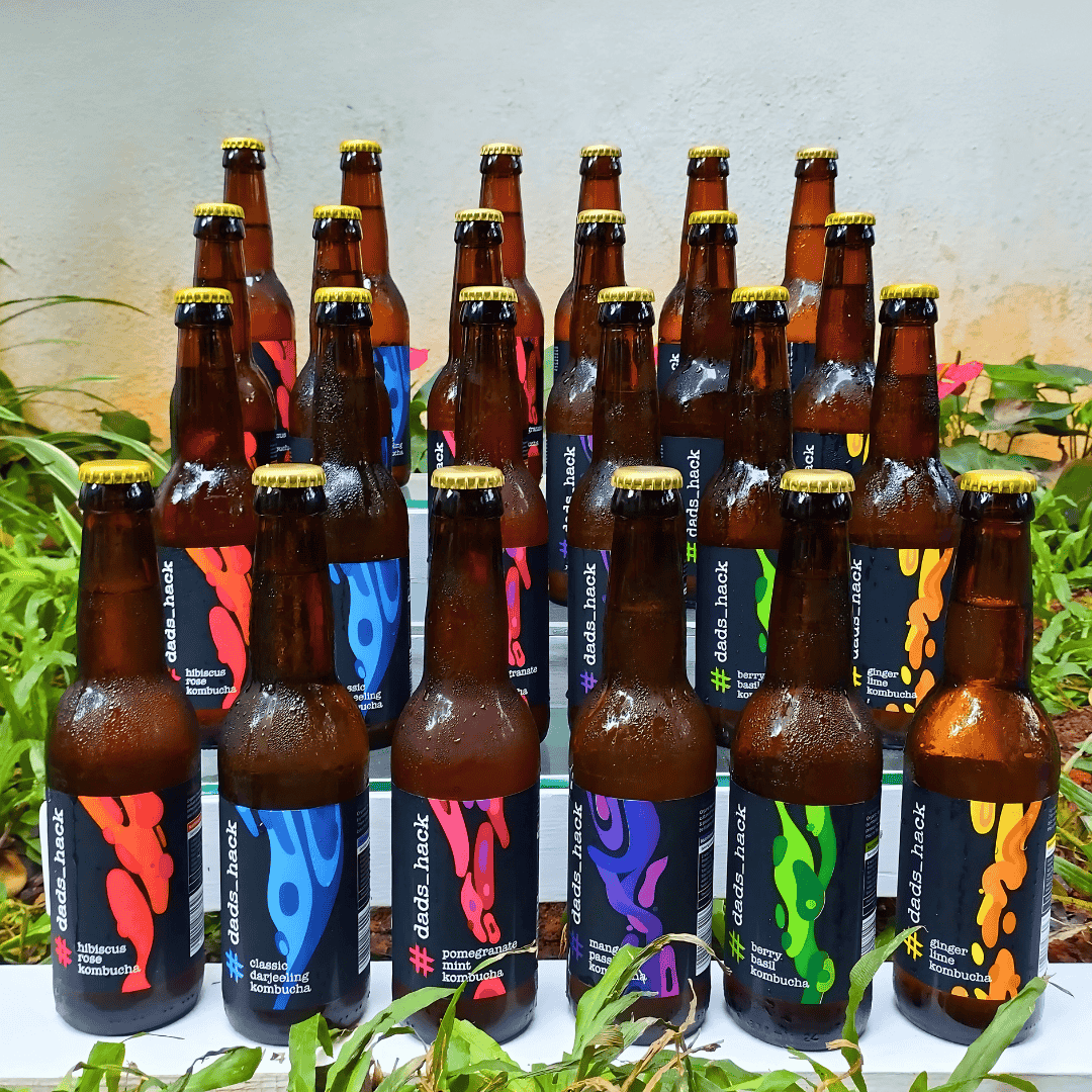 24-Pack Kombucha Bottles