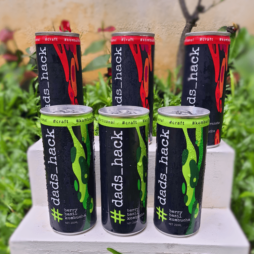 Pack of 6 Cans - Berry Basil + Pomegranate Mint